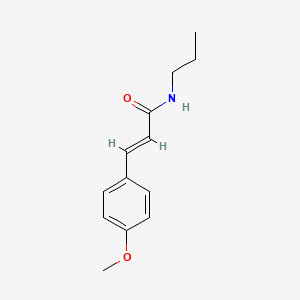 (E)-3-(4-methoxyphenyl)-N-propylprop-2-enamide