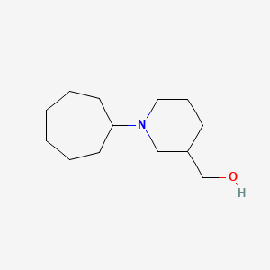 (1-cycloheptyl-3-piperidinyl)methanol