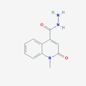 1-methyl-2-oxo-1,2-dihydro-4-quinolinecarbohydrazide