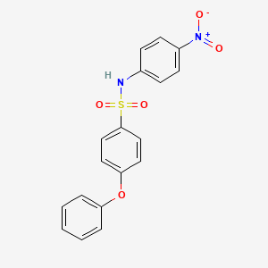 N-(4-nitrophenyl)-4-phenoxybenzenesulfonamide