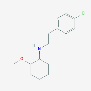 N-[2-(4-chlorophenyl)ethyl]-2-methoxycyclohexanamine oxalate