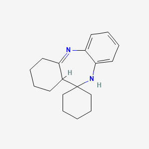 1',2',3',4',10',11a'-hexahydrospiro[cyclohexane-1,11'-dibenzo[b,e][1,4]diazepine]