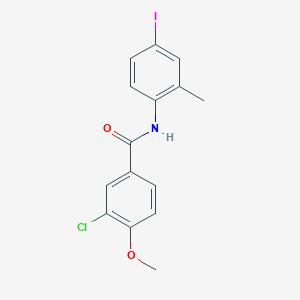 3-chloro-N-(4-iodo-2-methylphenyl)-4-methoxybenzamide