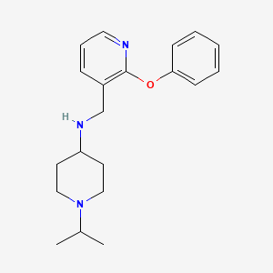 1-isopropyl-N-[(2-phenoxy-3-pyridinyl)methyl]-4-piperidinamine