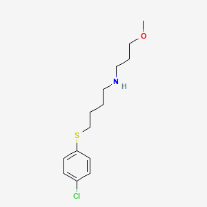 4-[(4-chlorophenyl)thio]-N-(3-methoxypropyl)-1-butanamine