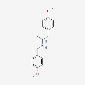 molecular formula C18H23NO2 B4919169 (4-methoxybenzyl)[2-(4-methoxyphenyl)-1-methylethyl]amine 