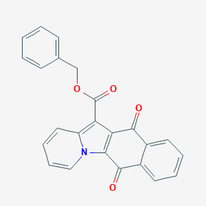 Benzyl 6,11-dioxo-6,11-dihydrobenzo[f]pyrido[1,2-a]indole-12-carboxylate