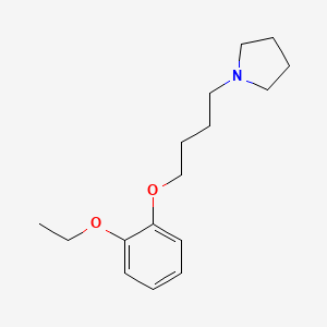 1-[4-(2-ethoxyphenoxy)butyl]pyrrolidine