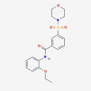 N-(2-ethoxyphenyl)-3-(4-morpholinylsulfonyl)benzamide