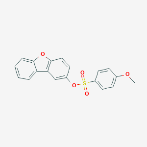 Dibenzofuran-2-yl 4-methoxybenzenesulfonate