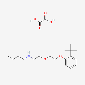 N-{2-[2-(2-tert-butylphenoxy)ethoxy]ethyl}-1-butanamine oxalate