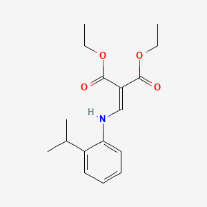 diethyl {[(2-isopropylphenyl)amino]methylene}malonate