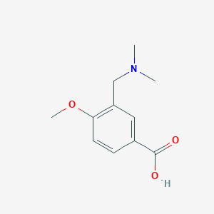 3-((Dimethylamino)methyl)-4-methoxybenzoic acid