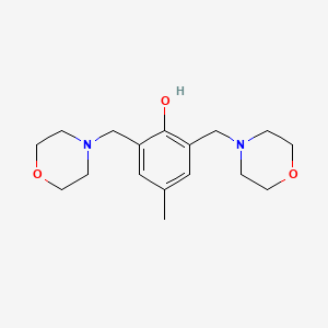 Phenol, 4-methyl-2,6-bis(4-morpholinylmethyl)-