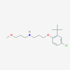 3-(2-tert-butyl-4-chlorophenoxy)-N-(3-methoxypropyl)-1-propanamine