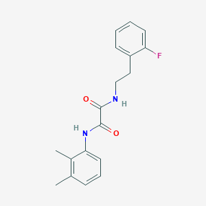 N-(2,3-dimethylphenyl)-N'-[2-(2-fluorophenyl)ethyl]ethanediamide