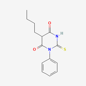 5-butyl-1-phenyl-2-thioxodihydro-4,6(1H,5H)-pyrimidinedione