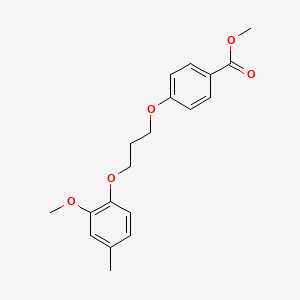 methyl 4-[3-(2-methoxy-4-methylphenoxy)propoxy]benzoate