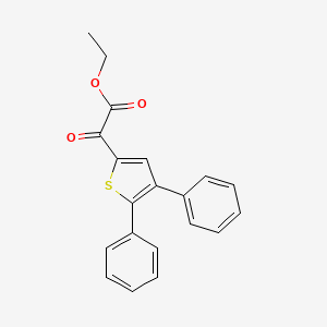 molecular formula C20H16O3S B4920632 Ethyl 2-(4,5-diphenylthiophen-2-yl)-2-oxoacetate 