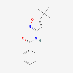 N-(5-tert-butyl-1,2-oxazol-3-yl)benzamide