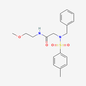 2-(N-Benzyl4-methylbenzenesulfonamido)-N-(2-methoxyethyl)acetamide