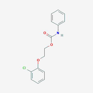 2-(2-chlorophenoxy)ethyl N-phenylcarbamate