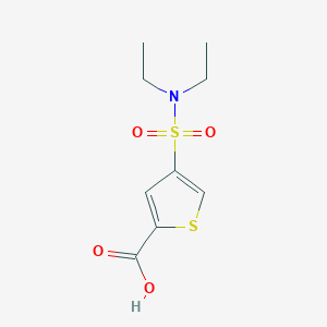 4-[(diethylamino)sulfonyl]-2-thiophenecarboxylic acid