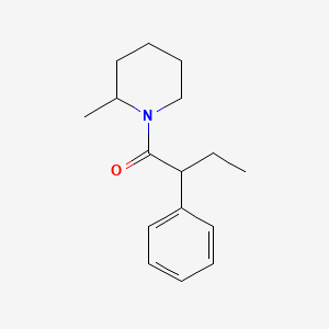2-methyl-1-(2-phenylbutanoyl)piperidine