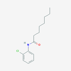 molecular formula C14H20ClNO B4921045 N-(2-chlorophenyl)octanamide CAS No. 348594-59-2