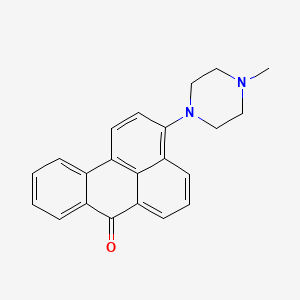 3-(4-methyl-1-piperazinyl)-7H-benzo[de]anthracen-7-one