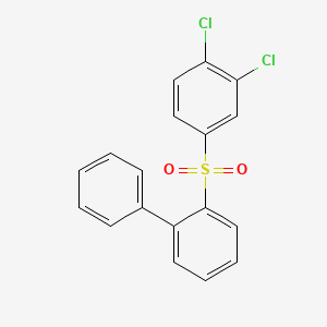 2-[(3,4-dichlorophenyl)sulfonyl]biphenyl