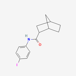 N-(4-iodophenyl)bicyclo[2.2.1]heptane-2-carboxamide