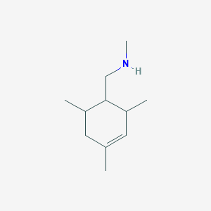 molecular formula C11H21N B4922165 N-methyl-1-(2,4,6-trimethyl-3-cyclohexen-1-yl)methanamine 