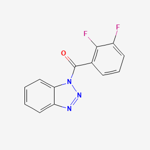molecular formula C13H7F2N3O B4922379 1-(2,3-difluorobenzoyl)-1H-1,2,3-benzotriazole 