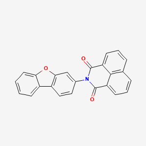 molecular formula C24H13NO3 B4922427 2-dibenzo[b,d]furan-3-yl-1H-benzo[de]isoquinoline-1,3(2H)-dione 