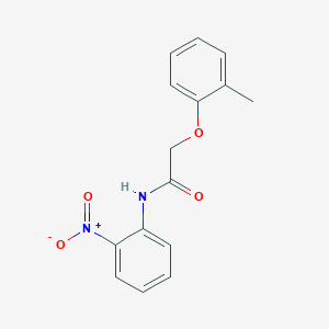 molecular formula C15H14N2O4 B4922570 2-(2-methylphenoxy)-N-(2-nitrophenyl)acetamide 