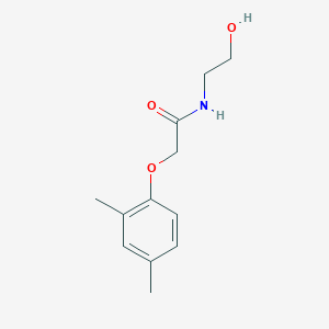 molecular formula C12H17NO3 B4922720 2-(2,4-dimethylphenoxy)-N-(2-hydroxyethyl)acetamide 