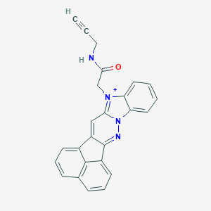 9-[(2-Propynylcarbamoyl)methyl]-2,3-(naphthalene-1,8-diyl)-4a-azonia-4,9-diaza-9H-fluorene