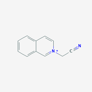 2-(Cyanomethyl)isoquinolinium