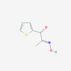 molecular formula C7H7NO2S B492356 1-(2-Thienyl)-1,2-propanedione 2-oxime 