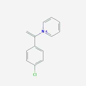 1-[1-(4-Chlorophenyl)ethenyl]pyridin-1-ium