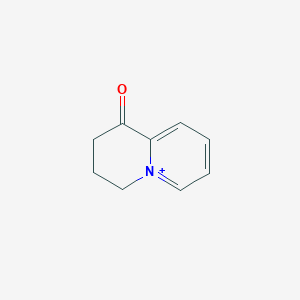 1-oxo-1H,2H,3H,4H-quinolizinium