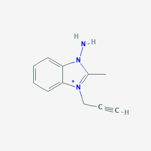 1-amino-2-methyl-3-(2-propynyl)-3H-benzimidazol-1-ium