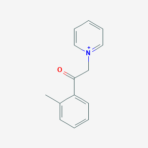 1-[2-(2-Methylphenyl)-2-oxoethyl]pyridinium
