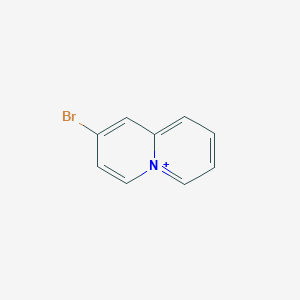 molecular formula C9H7BrN+ B492369 2-Bromoquinolizinium 