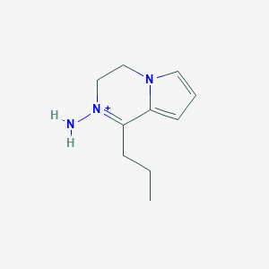 2-Amino-1-propyl-3,4-dihydropyrrolo[1,2-a]pyrazin-2-ium