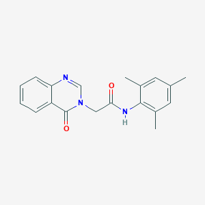 molecular formula C19H19N3O2 B492386 N-mesityl-2-(4-oxo-3(4H)-quinazolinyl)acetamide 