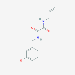 molecular formula C13H16N2O3 B4924158 N-allyl-N'-(3-methoxybenzyl)ethanediamide 