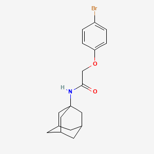 molecular formula C18H22BrNO2 B4924672 N-1-adamantyl-2-(4-bromophenoxy)acetamide 