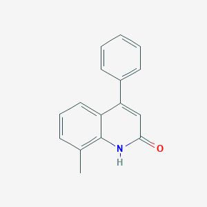 2-Hydroxy-8-methyl-4-phenylquinoline